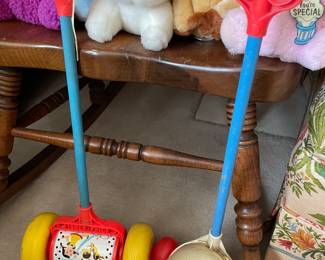 Vintage Children's Push Toys