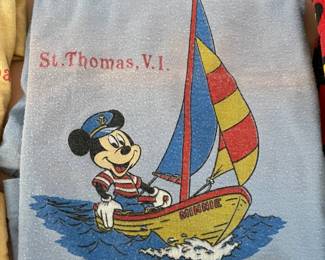 Vintage Mickey Mouse St. Thomas Children's T-Shirt