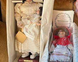 Collectible Dolls W/ Boxes