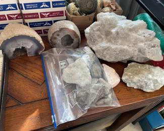 Rock, Mineral, Specimen, & Geode Collection