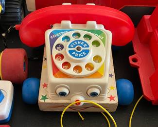 Vintage Fisher Price Telephone Toy