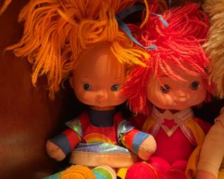 FABULOUS Vintage Rainbow Brite Collection (SOLD AS 1 COLLECTION TOGETHER)