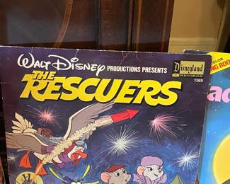Vintage Children's Disney Record Albums