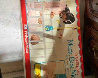 Vintage Fisher Price Music Box Mobile