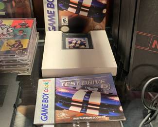 Vintage Game Boy Color Test Drive 6 Game CIB W/ Box & All Manuals