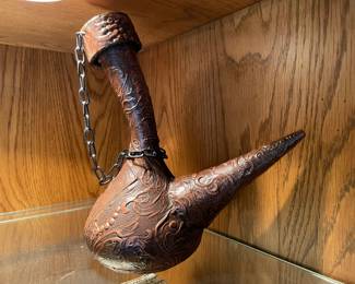 Leather Wrapped Decanter