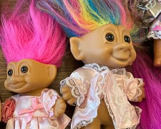 Vintage Troll Doll Collection