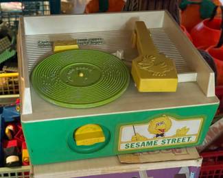 Vintage Sesame Street Record Player