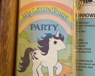 Vintage My Little Pony Party Invites