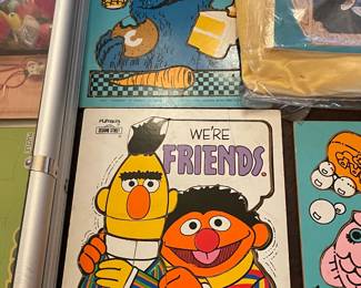 Vintage Sesame street Wooden Puzzles