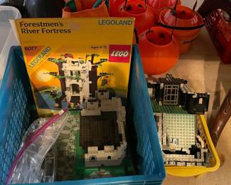 Vintage Lego Forestmen's River Fortress Set