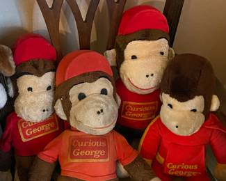 Vintage Curious George Plush