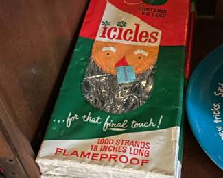 Vintage Christmas Tinsel Icicles