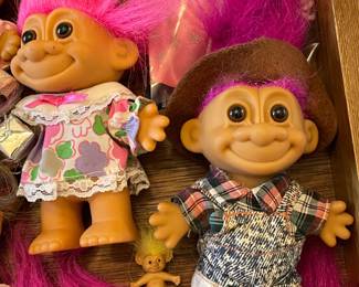 Vintage Troll Doll Collection