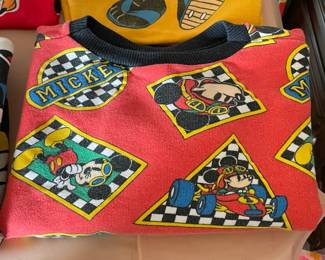 Vintage Mickey Mouse Racing Children's T-Shirt