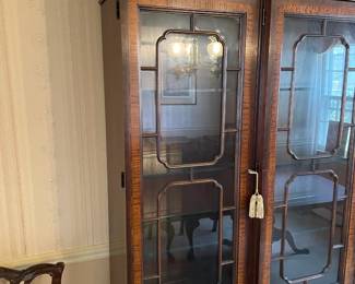 Elegant Dining Room China Cabinet W/ Bottom Storage