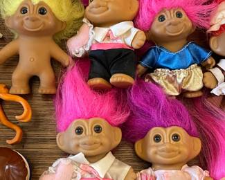 Vintage Troll Doll Collection