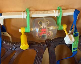 Vintage Mickey Mouse Busy Gym Toy