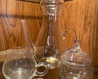 Glass Coffee Set