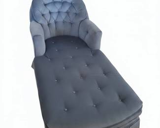 Tufted Velvet Chaise Lounge