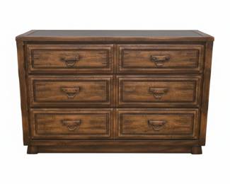 American of Martinsville Rustic Americana SixDrawer Dresser