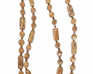 Jasper Stone Beaded Necklace
