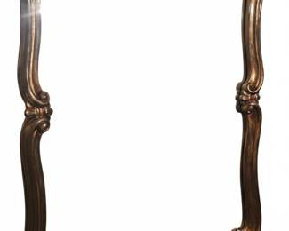 Ornate Giltwood Rococo Style Mirror