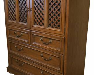 Thomasville Monterey Collection Spanish Mediterranean Style Armoire