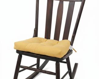 Solid Wood Spindle Back Rocking Chair