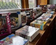 many puzzles, 250 to 1000 pieces