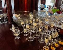 glassware of all kinds