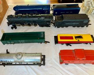 Model trains and accessories
