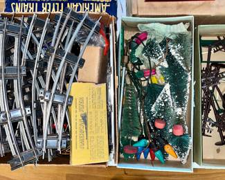 Model trains and accessories