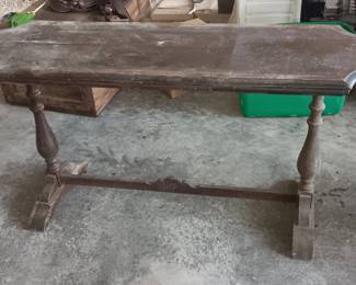 Vintage library table 