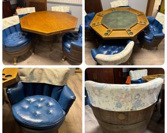 Vintage game table/ dinette