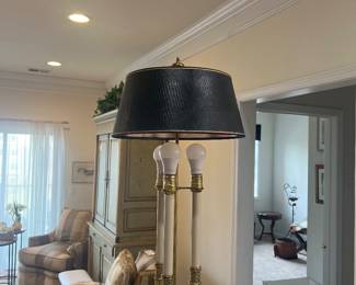 Stiffel Lamp brass