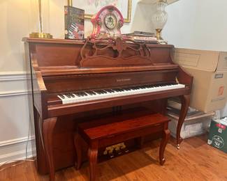 Kohler and Campbell Cherrywood Piano. Has original romance tag..$700.00, available for pre-sale, available for post sale
