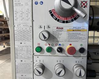 Gunsmith Lathe panel details