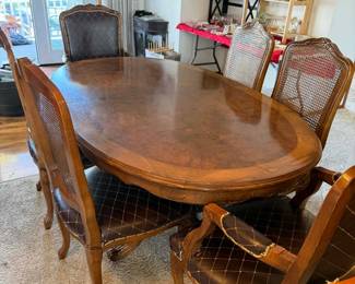 $125.00 AVAILABLE NOW TABLE & 6 CHAIRS