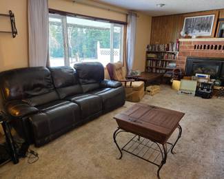 $300 AVAILABLE NOW electric reclining couch