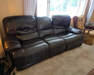 $300 AVAILABLE NOW electric reclining couch