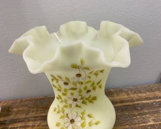 Fenton Vaseline Glass
