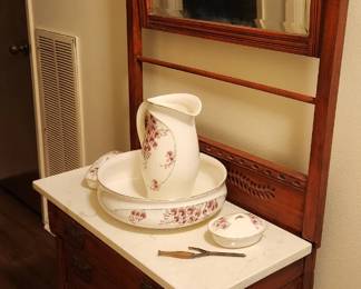 antique washstand