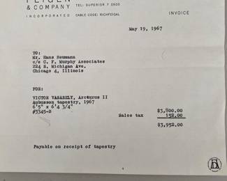 Pulled from the estate sale headed to auction.