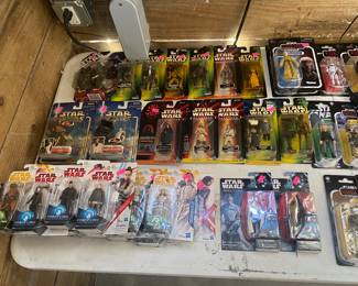 Star Wars Action Figures - Empire Strikes Back - Return Of The Jedi - The Mandalorian - The Clone Wars