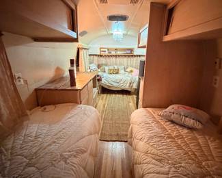 1973 Airstream - Refurbished Interior - Back to Front View