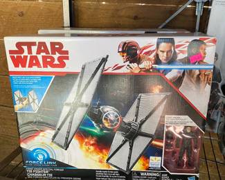 Tie Fighter Force Link w/ Tie Fighter Pilot - Star Wars Collectibles