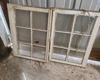 Wooden Window Frames, 1940s-1950s