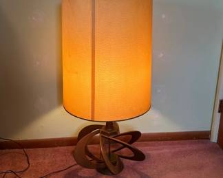 Table Lamp With Orbital Base