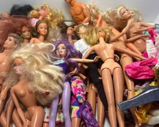 Barbie and Ken Dolls with Clothing